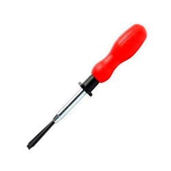 Techni-Pro 758SC301 - Screwdriver, Screw-Holding, 1/8' Tip, 3' Blade, 0.02' Thickness
