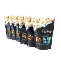 Funky Chunky Sea Salt Caramel Popcorn, 5 Ounce (Pack of 6)