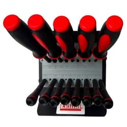 Eklind Tool 90114 Ball-Hex (allen) Screwdriver - 13pc set SAE Inch Sizes .050-3/8 w/ Stand