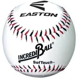 Easton IncrediBall SofTouch Baseball, White