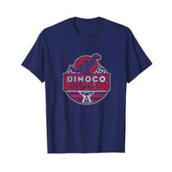 Disney Pixar Cars Dinoco Motor Oil Faded Sign T-Shirt