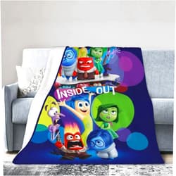 Generic Cute Blanket Cartoon Blanket Inside Four Seasons Warm Blanket for Living Room Bedroom Bed Sofa Car 50