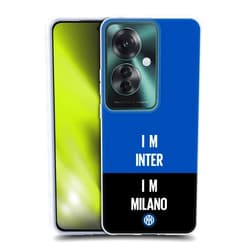 Head Case Designs Officially Licensed Inter Milan Inter Milano Logo Soft Gel Case Compatible with Oppo Reno11 F 5G / F25 Pro 5G