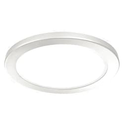 Quorum International 8 - 827 - 65 Rova - 18W 1 LED Ceiling Fan Light Kit in Contemporary Style - 1 Inches Tall and 9 Inches Wide, Finish Color: Satin Nickel