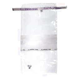 Whirl-Pak Nasco Whirl-Pak B01064WA Whirl-Pak B01064WA Sterile Sampling Bag with White Labeling Area, 2 oz. (Pack of 500)