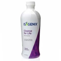 Isagenix Cleanse for Life - Detox Cleanse Drink with Vitamin B12, Niacin and Vitamin B6 for Overall Wellness - 32-Ounce Bottle (Natural Rich Berry Flavor), Packaging May Vary