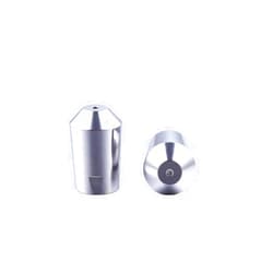 JOYSOG For Rancilio machine accessories, 304 Stainless Steel Coffee Machine Nozzle for Rancilio Steam Wand Tip Replacement Parts (Single hole)