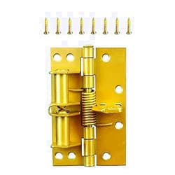 IGSY Multifunctional Spring Positioning Hinge Door Closer, Automatic Door Closer, Automatic Self-Closing Door Hinges for Garage, Front Door, Back Door (A,1PCS)