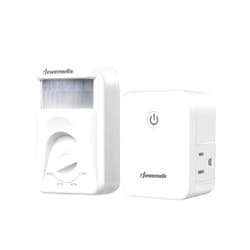 DEWENWILS Wireless Motion Sensor Outlet, Indoor Motion Sensor Plug with Dusk to Dawn & PIR Motion Sensor, 4 Modes, 20 FT Detection Range, for Plug-in Lamps, FCC & ETL Listed