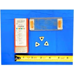 M & J Tooling LLC 3pcs SANDVIK COROMANT R166.0G-16UN01-280 1020 TiN Carbide Threading Inserts - BR4931TBB1