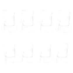 IVARONAL 8Pcs Duckbill Valves Compatible with Momcozy M5 Wearable Breast Pump and for Momcozy V1 / V2 Hands Free Pumps, M5/V1/V2 Breast Pump Replacement Accessories