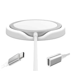 Elevation Lab MagBase - Mount for MagSafe Charger, First of its Kind - Pull up to Keep Charging or Slide to undock, Included 3ft USB-C Extension Cord, Holder, Dock,