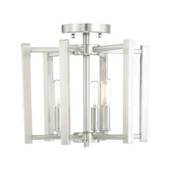 Savoy House 6-7702-3-SN Benson 3-Light Ceiling Light in Satin Nickel (13