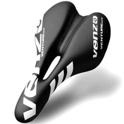 Venzo Comfortable Bike Bicycle Saddle Seat - for MTB, Road, Exercise, Trekking, Folding, Hybrid & Cruiser Bikes - XC Saddle Seat