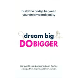 By Hanna Olivas (Author), Adriana Luna Carlos (Author), Samantha Lander (Author), Jenna Leigh (Author), Andrea Kaye (Author), Stella Tokar (Author), Gail Meriel (Author), Samantha Sheppard (Author), Michelle Bell (Author), Nancy Rose (Author), Dr. Shelby Decker (Author), Erin Causer (Author), Denise Oster (Author), Annabelle Beckwith (Author), Kelley Kaupas Rheault (Author), Michele Meza (Author), CJ C Boyd (Author), Lori Olson (Author), Beverley Lake (Author), Kara Long (Author), Colleen McCartney (Author), Dr. Ola Abbas (Author), Sarah Thayer (Author) & 19 more Format: Kindle Edition Dream Big Do Bigger: Build the Bridge Between Your Dreams and Reality