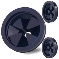 FNOVOY 3 PCS Garbage Disposal Splash Guards Sink Baffle, 3 1/8 Inch Food Waste Disposer Accessories, Suitable for Waste King, Whirlaway and GE Models by fnovoy