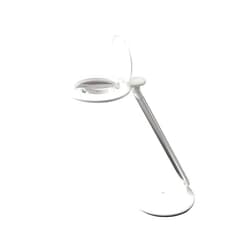 Daylight Company Halo Table Magnifying Lamp, Silver