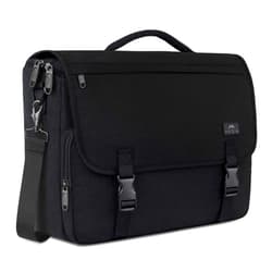 MATEIN Messenger Bag for Men, Women Briefcases Lightweight Men's Laptop Bag 15.6 inch Water Resistant Crossbody School Satchel Bags for Boys Computer Work Office Bag with Shoulder Strap, Black