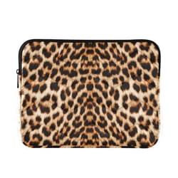 ALAZA Leopard Print Cheetah Pattern Laptop Sleeve Case 13, 13.3, 14 inch, Computer Cases for Pad Tablet, Waterproof Briefcase Bag