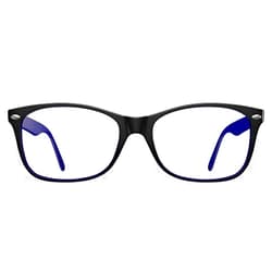 Swanwick Blue Light Blocking Glasses for Women, Men Anti Eyestrain Headache for Computer, Gaming, TV, Phone Screen. Sleep Aid. Classic Day Swannies (Regular, Black)