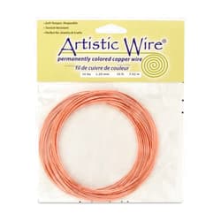 Artistic Wire 16 Gauge Bare Copper Craft Jewelry Wrapping Wire, 25 ft