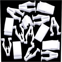 Rexka 15pcs Snap Fitting Grille Clip 90666-SDA-A01 for Honda Accord Civic CR-V Fit Odyssey Pilot Acura RDX ILX TL TSX