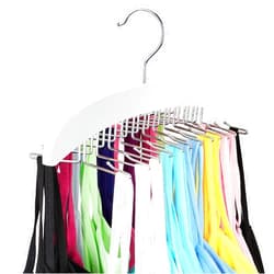 Resovo Tank Top Hanger with Premium Wood, 24 Large Capacity, Space Saving,360 Degree Rotating, Foldable Metal Hooks, Tank Tops
