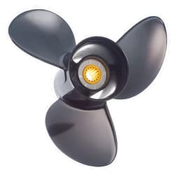 Solas 4211-105-11 Amita 3 Aluminum 3-Blade Propeller - RH, 10.5