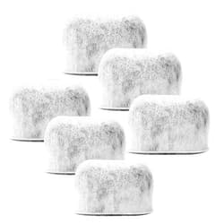 BRENSTEN Pack of 6 Replacement Charcoal Water Filters for Keurig and Breville BWF100 Coffee Machines - Keurig 2.0 1.0 and Breville BWF100 Compatible Filters Fit Both Newer & Older Models Coffee Makers