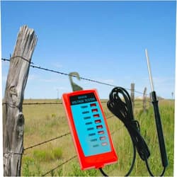 allsun Electric Fence Voltage Tester Fault Finder Farming Equipment Portable Testing Tool Neon Lights Max 600V-7000 V