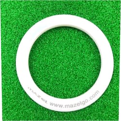 MAZEL Golf Putting Cup/Ring for Training Aid Indoor & Outdoor - All-Direction Practice Hole Putting Accuracy Trainer