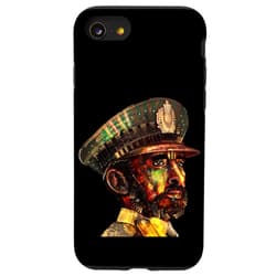 Visionary Emperor Selassie iPhone SE (2020) / 7 / 8 Ethiopian Visionary Emperor Haile Selassie Rasta Jamaican Case