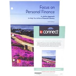 Jack Kapoor,Les Dlabay,Robert J. Hughes,Melissa Hart GEN COMBO LOOSELEAF FOCUS ON PERSONAL FINANCE; CONNECT ACCESS CARD