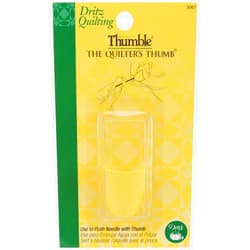 Dritz 3067 The Quilter's Thumb Thumble , Yellow