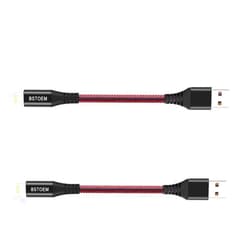 BSTOEM Short Lightning Cable 2Pack 7Inch USB Charging Cord for Apple,for iPhone Charger 14/13/12 Pro/11/Xs Max/Xr/X/8/7/6/6s Plus/SE/5c/5s/5,for iPad Air/Mini