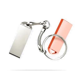 YuqiaoTime 3.0 USB 128GB 64GB USB Stick Designed with Key Ring Extreme Portable Jump Drive Exclusive UDP-Tech Waterproof USB Memory Stick High Speed Compact Pen Drive slive (1Pcs 128G)