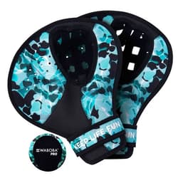 Waboba Catch Water Gloves Pro Water Bouncing Ball Set - for Beach Games & Swimming Pool Toys – 2 Baseball Style Mitts for Catching Water Balls – One Size Ambidextrous Design, Black
