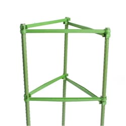 JOROBURO 36Pcs Tomato Cage Connectors, Expandable Garden Trellis Plant Connector with 2 Buckles, Plant Trellis Connector Plant Climbing Frame Connector Bracket for Vertical Climbing Plants Gardening(#1)