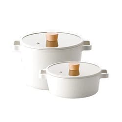 Neoflam FIKA Cookware Set - Value Pack2, 4-Piece Non-Stick Ceramic Coated Pots