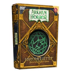 Z-Man Games Arkham Horror: Lovecraft Letter Card Game - Strategy Game Based on Award-Winning Love Letter, Suspenseful Deduction Game for Kids & Adults, Ages 14+, 2-6 Players, 20 Min Playtime, Made