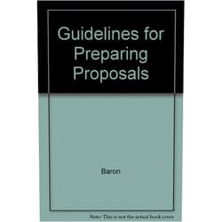 Roy Meador Guidelines For Preparing Proposals