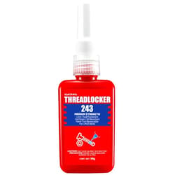 ESKONKE Blue Thread Locker 243 Medium Strength Removable Nuts & Bolts Threadlocker Lock Tight & Seal Fasteners Compound Anaerobic Curing Metal Glue 1.69 Oz/50 ml (243)