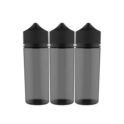 ChubbyGorilla Chubby Gorilla - 120mL V3 - Black - PET Plastic Unicorn Bottle (3 Pack)