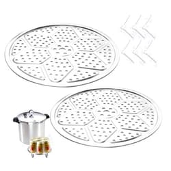Palksky 11-Inch Pressure Cooker Canner Rack (2-Pack) with Detachable Legs, Stainless Steel Pressure Canners for Canning Rack Compatible with Presto, All-American and More