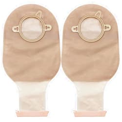 LotFancy Colostomy Bags, 10PCS Two-piece Drainable Pouches with Clamp Closure for Colonoscopy Ostomy Stoma Care (No Skin Barriers), Ileostomy Supplies