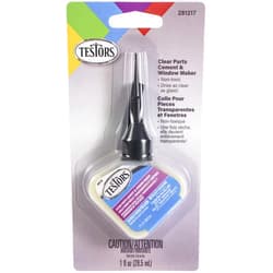 Testors Clear Parts Cement-1oz