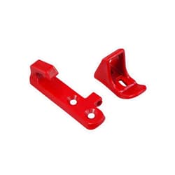 AlveyTech Plastic Hook & Latch Set for GOTRAX Scooter - Compatible with GOTRAX GXL V2, XR, Ultra - Electric Scooter Clip - Red Accessory Holder and Fender Clip to Securely Hold Scooter While Folded