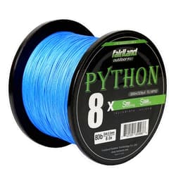 Fairiland Braided Fishing Line, 8 Strands Super Power Abrasion Resistant Braided Lines Multicolor PE Line Wire 328Yards 21-80Lb, Zero Stretch, High Sensitivity