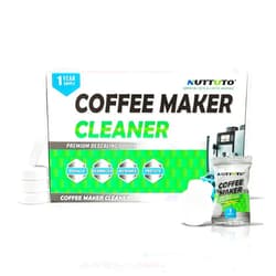 NUTTUTO Espresso Machine Cleaning Tablets-30 Tabs Fits for Bre-ville Barista Express, Ju-ra, Ga-ggia, De-longhi, Phi-lips Expresso Machine-Backflush Oil Remover Solution Coffee Cleaner Tablets