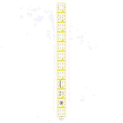 Omnigrid 1 x 12-Inch Ruler, Clear Quilting and Sewing Ruler